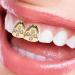 Didiseaon 2pcs Gold Decor Grills Grill Teeth Hip-hop Supplies Props Clothing Men and Women The Cross - Buy Online on SooperMarket.com