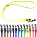 Biothane dog linen black hook adjustable for small dogs / large dogs 2m / 2.40m / 2.80m / 3.50m / 5m (neon yellow 5m x 9mm) 5m x 9mm neon yellow