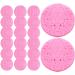 Teksome Face Wash Sponges | Wood Pulp Cotton Skincare Sponges | Cosmetic Spa Sponges Makeup Remover Cleansing Pads for Personal Spa Esthetician Use 20 Pieces