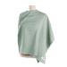 Julius Z llner nursing cover made of 100 percent muslin cotton OEKO-TEX STANDARD 100 Made in Germany Green