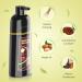 Dark Brown Hair Dye Shampoo - 3 in 1 Color Treatment for Gray Hair | Fast Minutes Results for Women & Men - Buy Online on SooperMarket.com