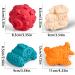 Buy Sensory Squeezing Rattling Balls - Structured Soft Massage Toys for Newborns | Ideal Multisensory Gift - Buy Online on SooperMarket.com