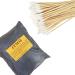 Long Wooden Handle Cotton Swabs - 400 Pack | Eco-Friendly Makeup Removal & Cleaning Tools - Buy Online on SooperMarket.com