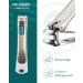 MR.GREEN 8-in-1 Professional Manicure Set - Stainless Steel Pedicure Kit for Nail Care - Portable Grooming Tools in Green - 8 Pieces - Buy Online on SooperMarket.com