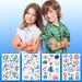 PHOGARY Kids Temporary Tattoos - Sea World Theme (20 Sheets) Marine Life Patterns - Fish, Shark, Turtle, Seahorse, Sea Star, Octopus, Crab - Fake Waterproof Tattoos for Boys and Girls - Buy Online on SooperMarket.com