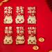 Generic 6pcs Traditional 2024 New Year Hong Bao Red Envelopes Year of The Dragon Hongbao Red Packet for Birthday Spring Festival Wedding Style B - Buy Online on SooperMarket.com
