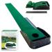 MYKUJA Putting Green with Automatic Ball Return-Indoor and Outdoor Mini Putting Mat for Office-Putting Green for Home-Mini Golf Game for Indoor-Golf Training Aid indoor putting green