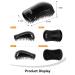 HEETA Detangling Hairbrush for Fine, Fragile, Color-Treated Hair - Knot-Free Hairbrush for Curly, Natural, Straight, Wet or Dry Hair - Ideal for Men, Women, Kids, and Pets - Black - Buy Online on SooperMarket.com
