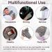 Lilbitty Cotton Gloves for Dry Hands - 3 Pairs Moisturizing Overnight Gray Gloves for Soft Skin - Buy Online on SooperMarket.com