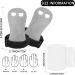 Amrta Gymnastics Grips Wristbands Set for Girls Youth Kids - 2 Pair Palm Protection Gloves with Wrist Support | Small Pink-Black - Buy Online on SooperMarket.com