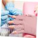 Gogogmee 2 Pairs Gloves Nail Art Supplies Manicure Gloves Gel for Nails Gloves Nail Gloves Nail Gel Nail Anti Gloves Sun Gloves Fingerless Gloves Cotton - Buy Online on SooperMarket.com