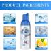Herios Drain Foam Cleaner Liquid Hair Drain Clog Remover & Cleaner Pipe Dredge Deodorant Foam Cleaner for Shower Sink Drains (2) - Buy Online on SooperMarket.com