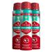 Old Spice Men's Antiperspirant & Deodorant Invisible Dry Spray Pure Sport Plus 24/7 Odor Protection 4.3oz (Pack of 3)