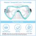 Professional Snorkel Diving Mask with Wide View Lens - Anti-Leakage Silicone Scuba Gear for Adults | 3 Color Options - Buy Online on SooperMarket.com