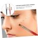 NOLITOY 2pcs Lipstick Wand & Eyelash Tool - Travel Makeup Brush & Multi-Function Eyebrow Applicator for Flawless Eye Shadow - Buy Online on SooperMarket.com
