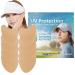 Visiblurry Sun Patch for Face Golf | 5pair UV Facial Patches UV Protection Outdoor Shield Facial Sunscreen Patch Portable Clear Face Patch for Fishing Golfers Hiking