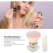 Kabuki Makeup Brush with Transparent Base Soft and Durable Bristles for Blush Powder Blending for Makeup Look - Buy Online on SooperMarket.com