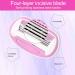 Manual Women's Razor - Washable Full-Body Shaver & Compact Travel Epilator in Pink | Perfect for Armpits Legs & Arms - Buy Online on SooperMarket.com