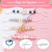Soft Fexible Pacifier Clip Set - 4 Pack for Newborn Boy and Girl | Binky Holder Clips | Neutral Baby Shower & Christmas Gift - Buy Online on SooperMarket.com