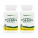 Natures Plus Children s Vita-Gels Multivitamin Natural Orange Flavor - 90 Softgels Pack of 2 - Gluten Free - 180 Total Servings