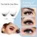 Lash Clusters 84 Pcs Individual Eyelash Extensions Thin Band Soft Frost D-Mix 8-16mm - Buy Online on SooperMarket.com