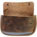 Hide & Drink Durable Leather Reflective Bike Pannier - Bourbon Brown - Buy Online on SooperMarket.com