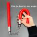OWNALL Flexible Polyurethane Rubber Nunchucks for Adults | High Hardness & Elasticity with Steel Swivel Chain | Durable & Safe for Professionals - Red - Buy Online on SooperMarket.com