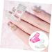 Mikinona 12pcs Nail Clip Nail Fixing Clips Nail Binder Clips Led Builder Clamps Nail Tip Fixing Clamp Nails Kits Manicure Extension Led Kit Finger Clip White Plastic Shaping Mold Clamp 4X3X2CM White - Buy Online on SooperMarket.com