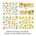 Sunflower Nail Decals - 12 Sheets Water Transfer Flower Nail Stickers for Summer Nails - Nail Art Accessories and Supplies for Acrylic Nail Decor - Buy Online on SooperMarket.com