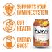 Humm Probiotic Kombucha Mango Passionfruit - 2 Billion Probiotics - Organic, Vegan & GMO-Free - 12 Pack, 12 Fl Oz - Buy Online on SooperMarket.com
