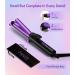 Travel Size Curling Iron - Dual Voltage Mini Curler for Short Hair | 3/4 Inch Ceramic Hair Curler with Keratin & Argan Oil | Ideal Travel Hair Styling Tool - Buy Online on SooperMarket.com