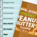 Buy Body Attack Organic Peanut Butter Creamy 1kg - Palm Oil Free Vegan Unsweetened High Protein Nut Butter - Buy Online on SooperMarket.com