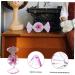 Alipis Colored Glaze Candy Christmas Decorations Home Decoration Mini Candy Desk Topper Gem Colorful Glass Red Medium - Buy Online on SooperMarket.com