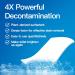 Eco-Friendly Toilet Cleaner Strips | 120 Quick Foaming Sheets - Biodegradable Plastic-Free Ocean Dew Scent - Buy Online on SooperMarket.com