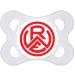 MAM 66564600 - Original Bundesliga Football "Rot-Weiss Essen" 0-6 months silicone double pack