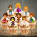 Hocus Pocus Edible Cupcake Toppers (PRECUT Optional) Sanderson Sisters Theme - Halloween Witches Edible Cupcake Toppers - Wafer Cake Decorations (PRECUT Pack of 12) - Buy Online on SooperMarket.com