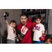 TITLE Boxing Youth Bag Gloves Black/White 4 oz - Lightweight Kids Boxing Gloves - Buy Online on SooperMarket.com