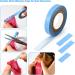 EHDIS Double Sided Hair Extension Tape 10mm x 3 yards with Plastic Scraper - Ideal for Hair Extensions, Lace Wigs, Toupees, and Hair Wefts - Buy Online on SooperMarket.com