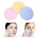FRCOLOR 3Pcs Makeup Remover Pads - Soft Cleansing Cotton Round Beauty Sponge for Effortless Makeup Removal - Buy Online on SooperMarket.com