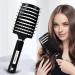 Professional Vented Hair Brush - Fast Drying & Detangling Barber Tool (Black) - Buy Online on SooperMarket.com