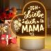 Winzwon mom gift gifts for mom birthday present for mom mother's day gift personalized decoration night light Thanksgiving festival gift Christmas gifts mother's day gifts for mom Mama-1