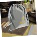 BELLIFFY 2pcs Hair Dryer Storage Bag Storage Bag for Hair Dryer Hair Dryer Bags Drawstring Pouch Blow Dryer Pouch Travel Hair Dryer Bag Drawstring Storage Bag Hair Blow Dryer Bag 30.00X25.00X0.50CM Grey - Buy Online on SooperMarket.com