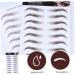 Beavorty 10 Pcs Eyebrow Stickers Imitation Eyebrow Sticker False Eyebrows Cosmetics Miss Blush Makeup - Buy Online on SooperMarket.com
