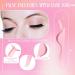 Lasnten DIY Eyelash Applicator Tool Set - Stainless Steel Lash Tweezers Scissors & Brushes for Extensions - Pink | International Shipping - Buy Online on SooperMarket.com