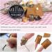 Finger Protector Thimble Set - 8pcs Thimbles + 30pcs Needles for Sewing, Adjustable Metal & Leather Thimbles for Hand Embroidery & Needlework - Buy Online on SooperMarket.com