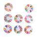 Healeved 16 Boxes Soft Pottery Scrapbooking Embellishment Nail Embellishments Nail Art Slices Bulk Nail Accessories Nail Art Decor Round Spacer Beads Diy Patch Assorted Polymer Clay 3d