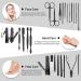 Coolzon 26-Part Professional Stainless Steel Manicure Set - Nail Clip Tools for Perfect Manicure & Pedicure | Advanced Zip Pocket Design - Buy Online on SooperMarket.com