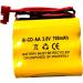 Buy 3 Pack BNP3700B S/L 026-148 3.6v 700mah Ni-Cd Battery Replacement - Compatible with CUSTOM-93 LPX70RWH & More - International Shipping Available - Buy Online on SooperMarket.com