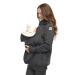MijaCulture 3-in-1 Maternity Jumper for Baby Carrier Kangaroo Jacket 4132 gray XXL Gray XXL