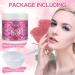 Rose Moisturizing Jelly Mask with Hyaluronic Acid | DIY Esthetician Spa Facial Peel Off Mask - Buy Online on SooperMarket.com